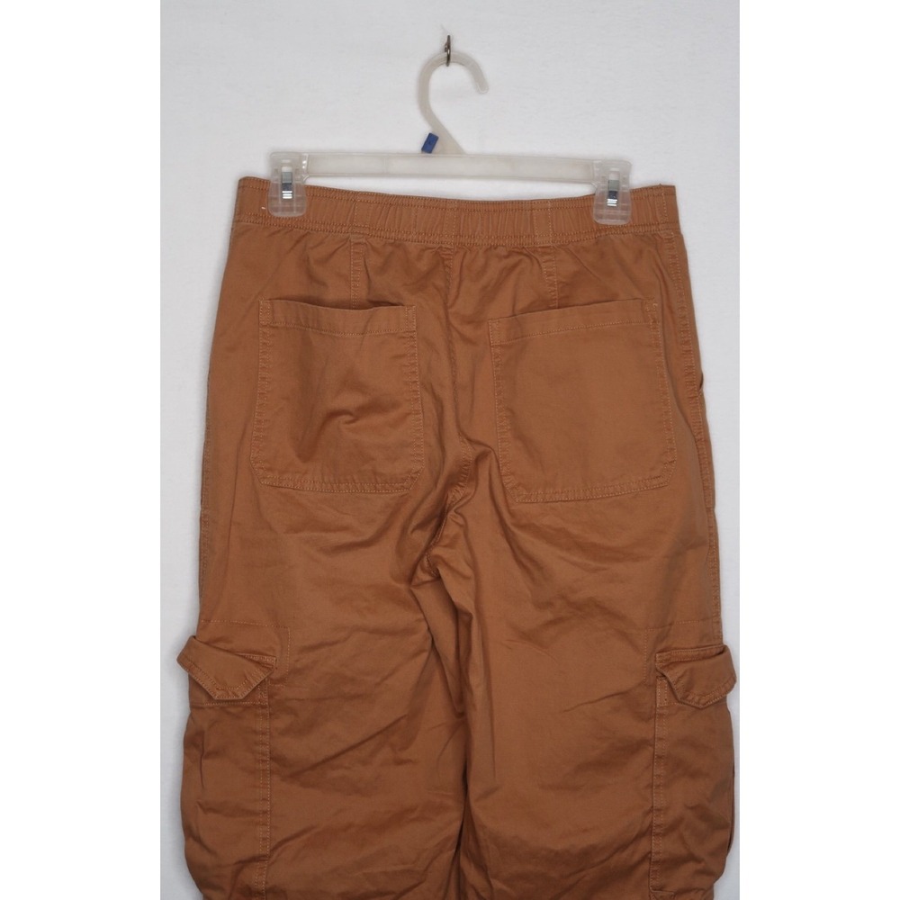 Abercrombie & Fitch Cargo Pants‎ Womens Sz 6 Brown Utility Straight Leg Y2K EUC - Picture 7 of 8